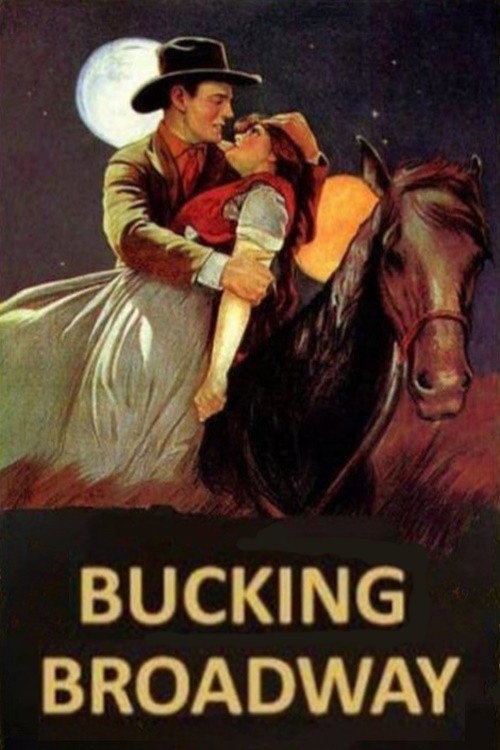 Poster von Bucking Broadway