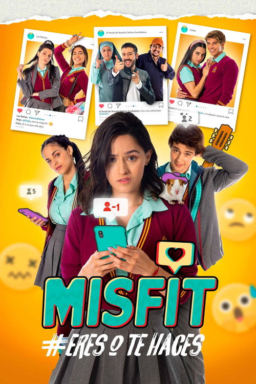 Póster de Misfit #EresOTeHaces