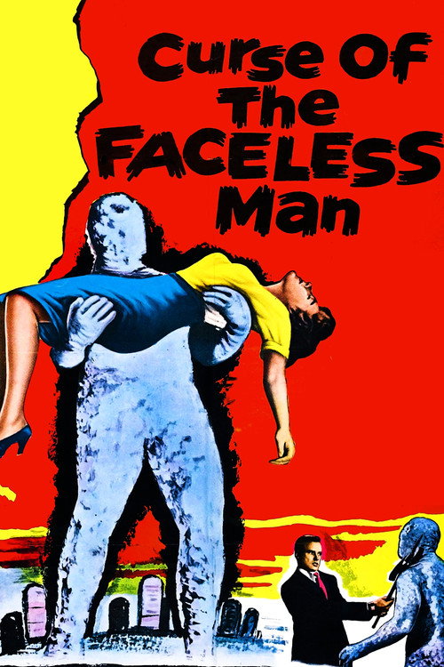 Póster de Curse of the Faceless Man