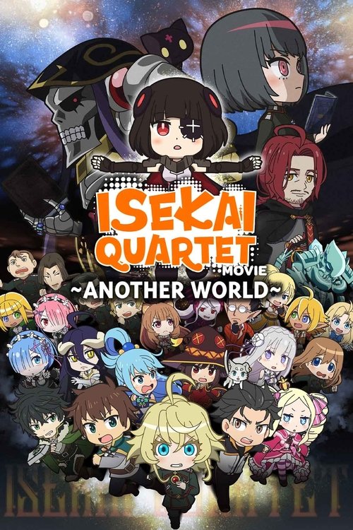 Póster de Isekai Quartet the Movie: Another World