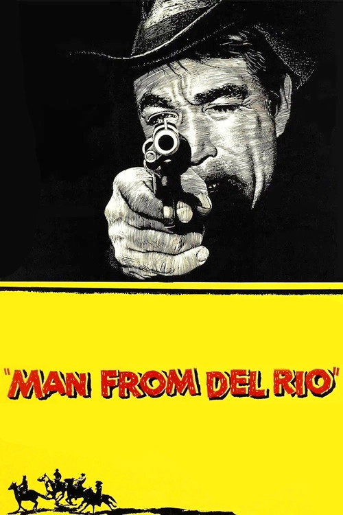 Póster de Man from Del Rio