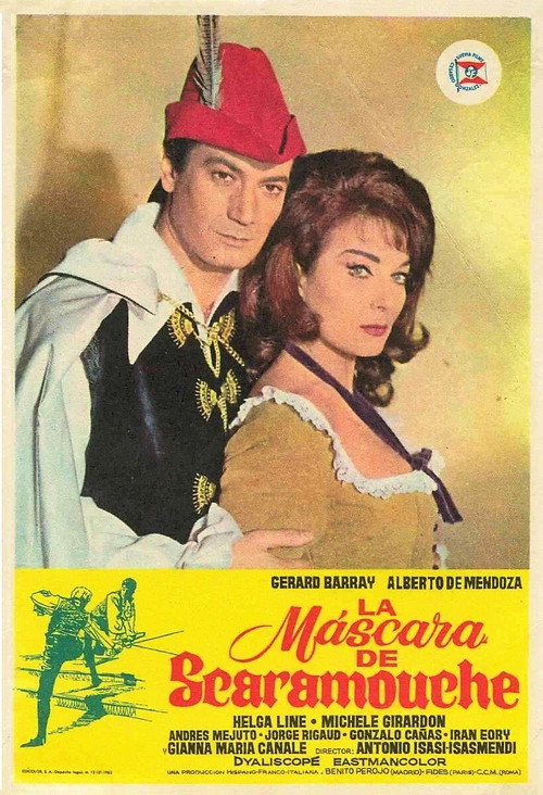 Póster de La máscara de Scaramouche