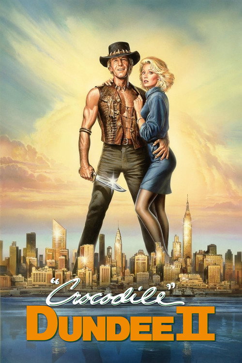 Póster de Crocodile Dundee II