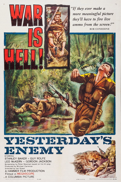 Póster de Yesterday's Enemy