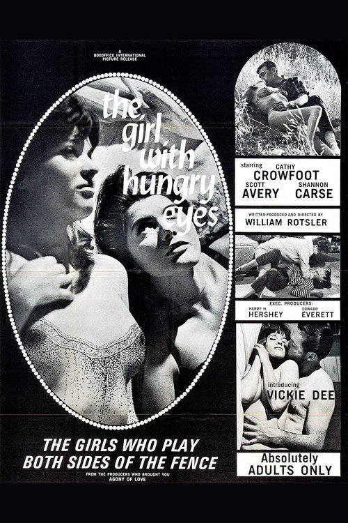 Póster de The Girl with Hungry Eyes