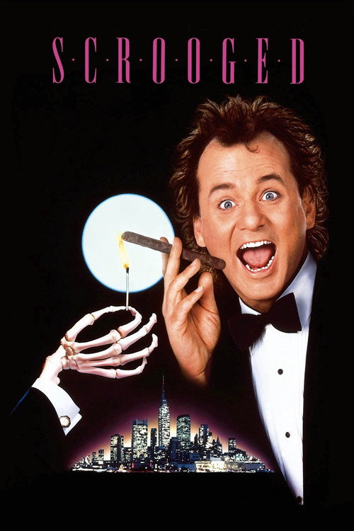 Póster de Scrooged