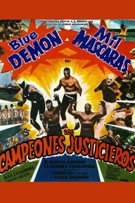 Póster de Los Campeones Justicieros