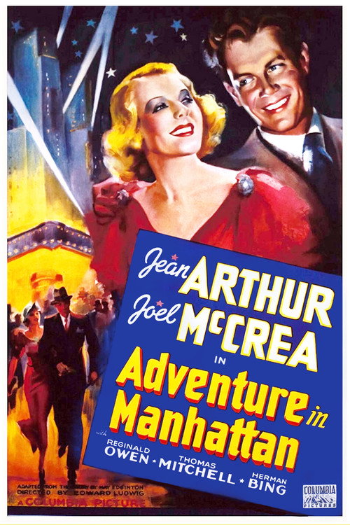 Póster de Adventure in Manhattan