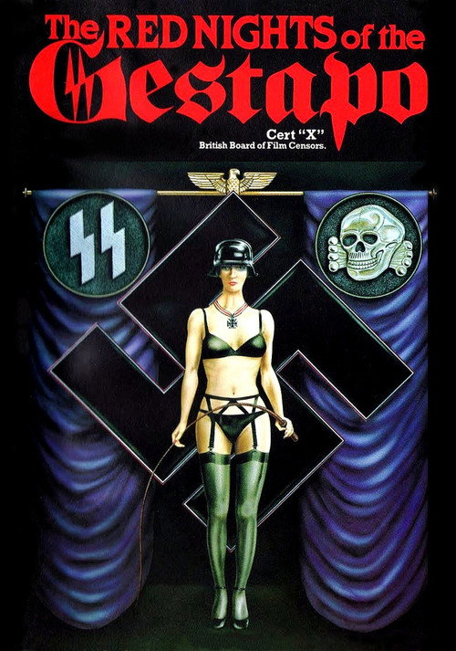 Pôster de As Noites Rosa da Gestapo