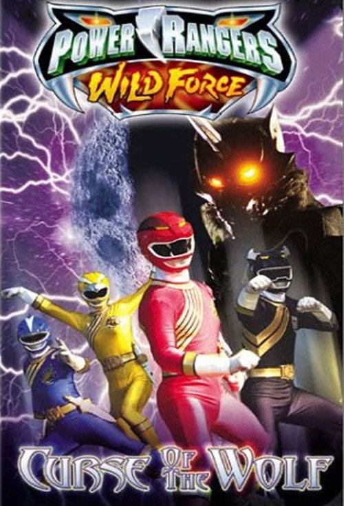 Póster de Power Rangers Wild Force: Curse of the Wolf