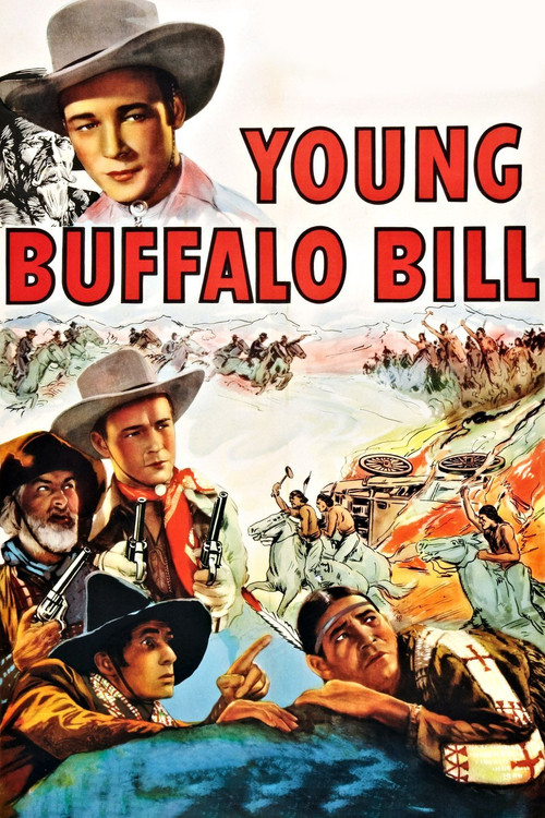 Póster de Young Buffalo Bill
