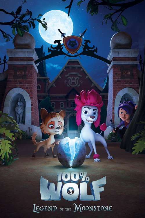 Póster de 100% Wolf: The Legend of the Moonstone