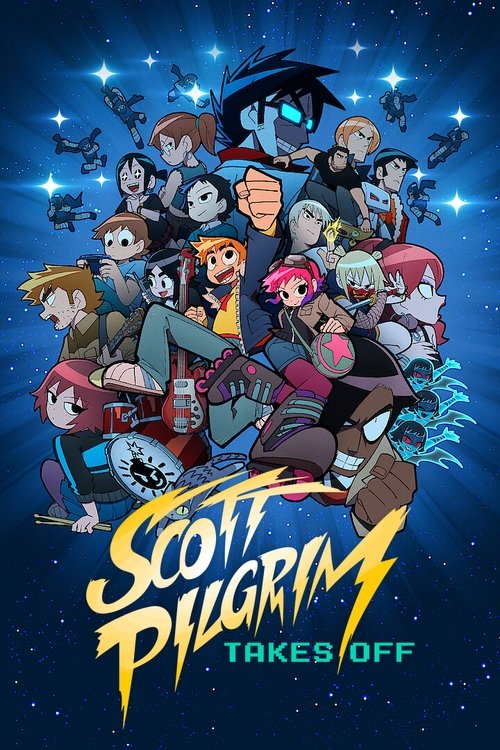 Póster de Scott Pilgrim Takes Off