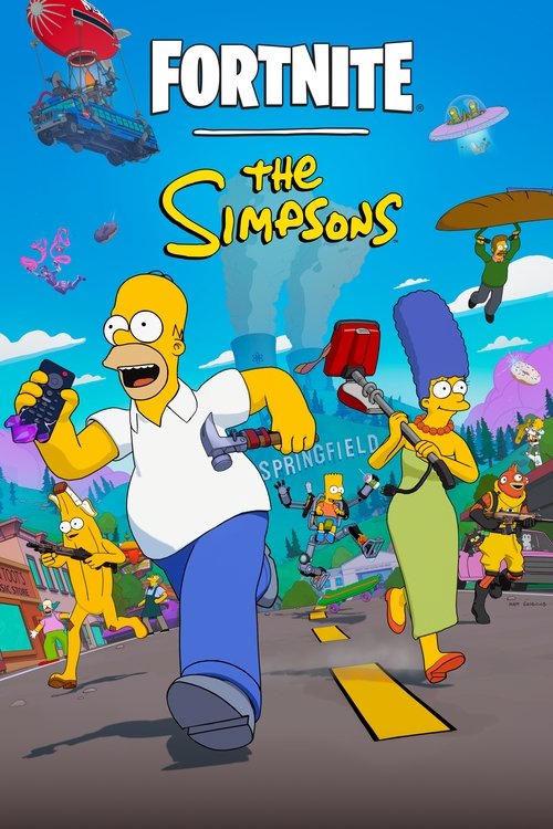 Póster de Fortnite x The Simpsons