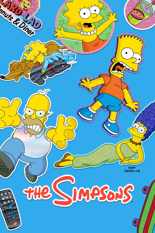 Poster von Die Simpsons