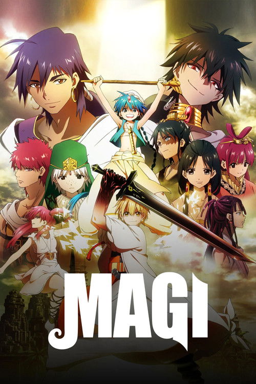 Poster von Magi: The Labyrinth of Magic