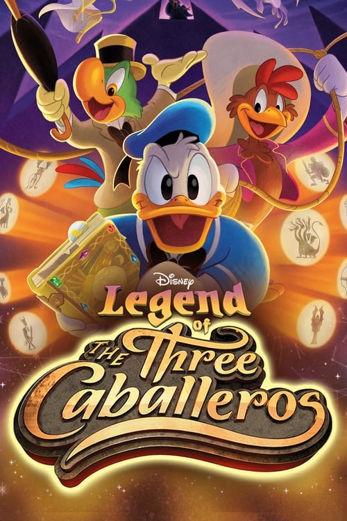 Pôster de A Lenda dos Três Caballeros