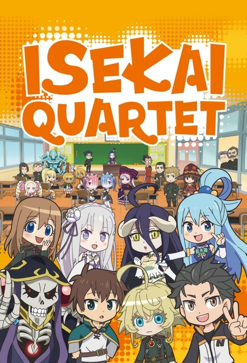 Póster de Isekai Quartet