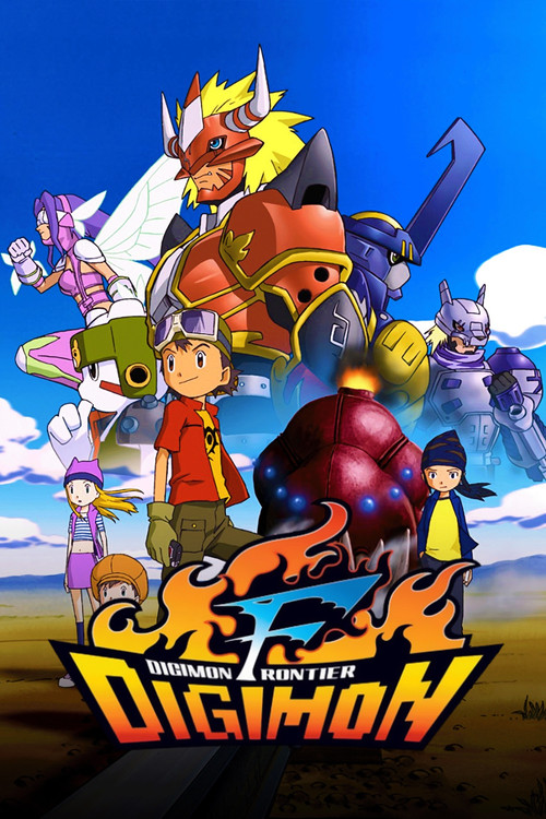 Póster de Digimon Frontier