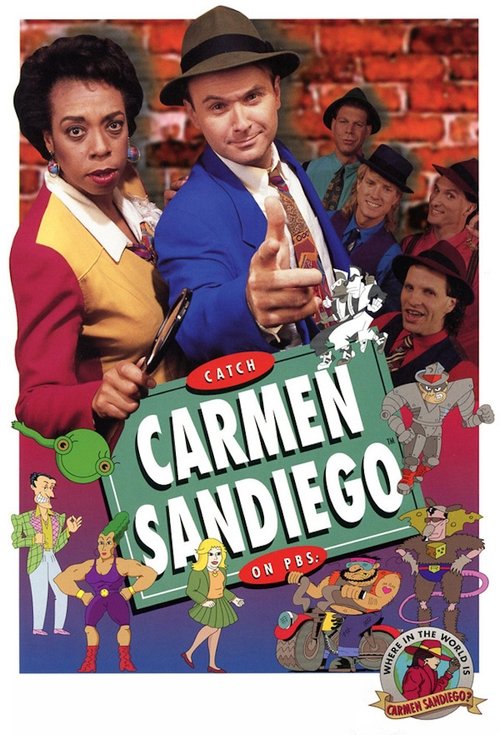 Póster de Where in the World Is Carmen Sandiego?
